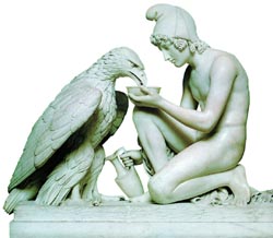 Bertel Thorvaldsen


Ganymede and the Eagle
1818-1829 

Marble.

Minneapolis Institute of Arts