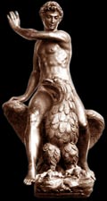 Niccolo Tribolo
(1500-1550)

Ganymede riding the Eagle
(1540-1550)
Bronze.
Museo Nazionale del Bargello,
Florence.