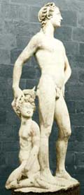 Benvenuto Cellini
(1500-1571)

Apollo and Hyakinthos
(1547)
Marble.

Museo Nazionale del Bargello, Florenc
