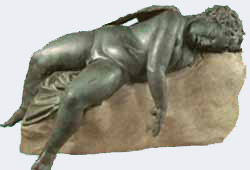 Eros asleep (Metropolitan Museum)
