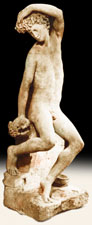 Benvenuto Cellini
(1500-1571)

Narcissus
(1548)
Marble sculpture.

Museo Nazionale del Bargello, Florence