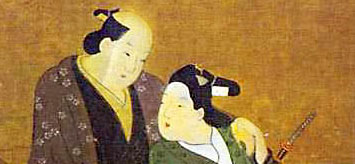 The Companions

Miyagawa Choshun
(1682-1753)

Individual panel from an erotic painting on silk done at the end of the eighteenth century, reprinted (courtesy of Dr. Richard Lane) in The Love of the Samurai, a Thousand Years of Japanese Homosexuality by Tsuneo Watanabe and Jun'ichi Iwata