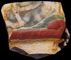 Man and youth 
making love

Glass cameo fragment,
flask, 30 BCE - 30 CE.
British Museum, London. 