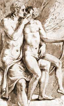 Giulio Romano - Apollo and Cyparissus (1596) - Nationalmuseum, Stockholm.