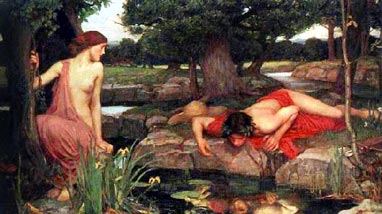 Echo and Narcissus; John Waterhouse, 1903; Walker Art Gallery at Liverpool