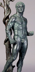 Hercules in the garden of the Hesperides (British Museum) 