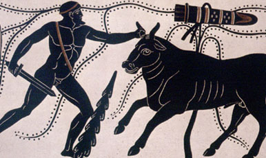 Hercules catching an ox (Kunsthistorisches Museum, Vienna)